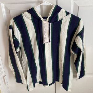 New Girl’s Hoodie in Cool Stripes